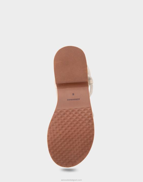 sandaal wit leer Aerosoles 0V00402 vrouwen