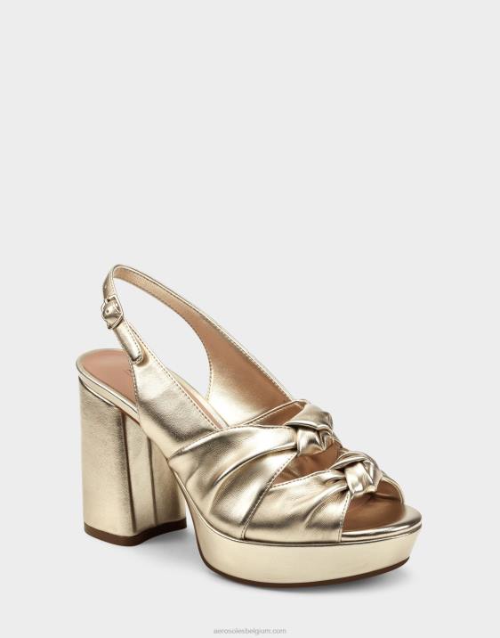 sandaal zacht goud Aerosoles 0V00391 vrouwen