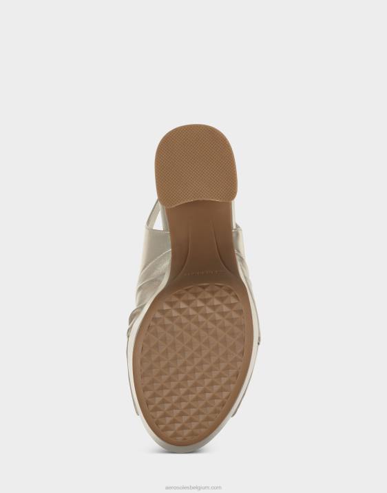 sandaal zacht goud Aerosoles 0V00391 vrouwen