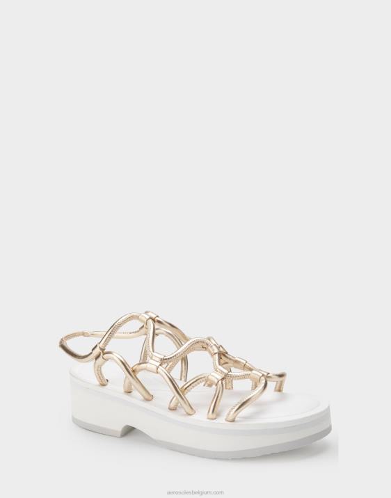 sandaal zacht goud Aerosoles 0V00401 vrouwen