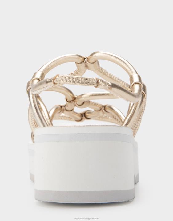 sandaal zacht goud Aerosoles 0V00401 vrouwen