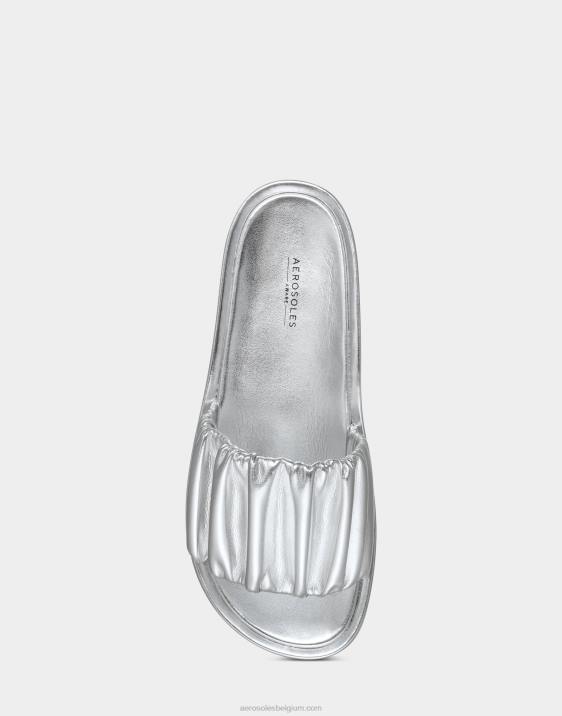 sandaal zilver metallic Aerosoles 0V00299 vrouwen