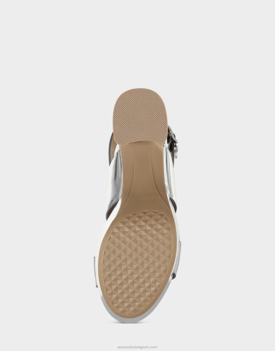 sandaal zilver metallic Aerosoles 0V00348 vrouwen