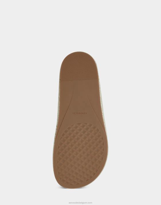 sandaal zilver metallic Aerosoles 0V00403 vrouwen
