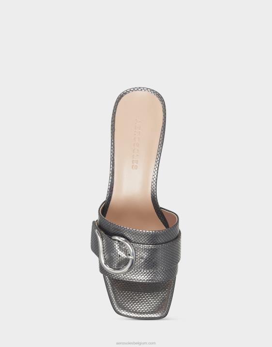 sandaal zilver metallic Aerosoles 0V00431 vrouwen