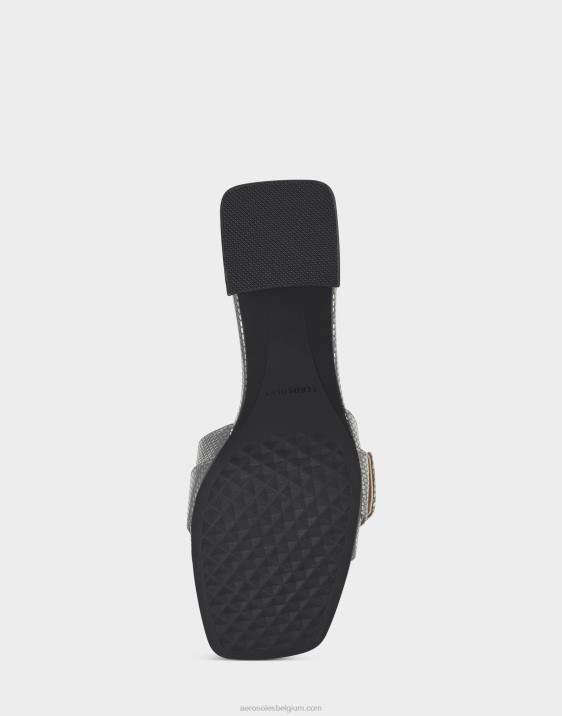sandaal zilver metallic Aerosoles 0V00431 vrouwen