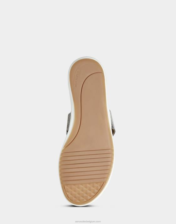 sandaal zilver metallic Aerosoles 0V00480 vrouwen