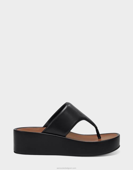 sandaal zwart Aerosoles 0V00290 vrouwen