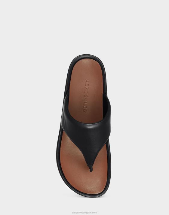 sandaal zwart Aerosoles 0V00290 vrouwen