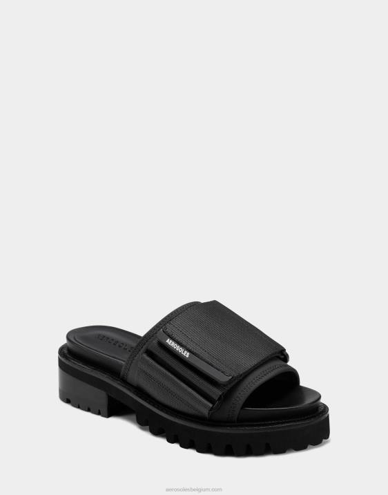 sandaal zwart Aerosoles 0V00294 vrouwen