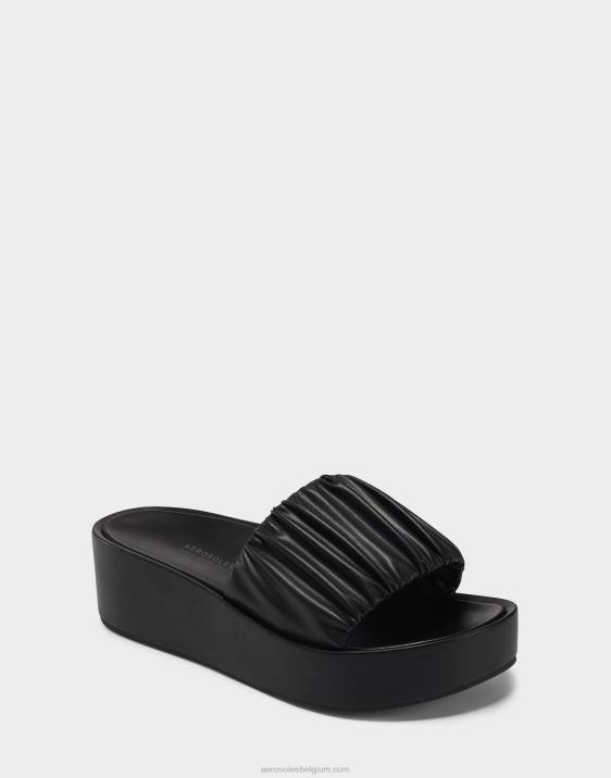 sandaal zwart Aerosoles 0V00311 vrouwen