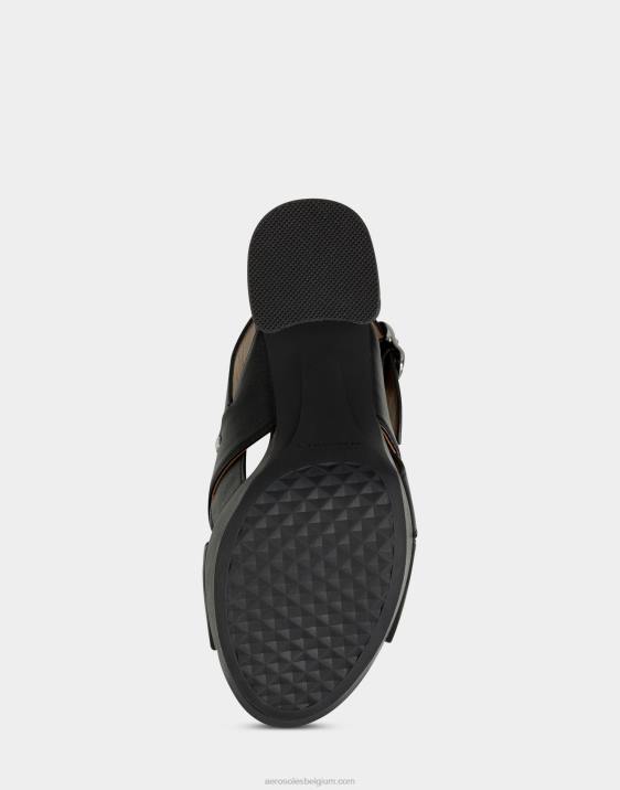 sandaal zwart Aerosoles 0V00388 vrouwen