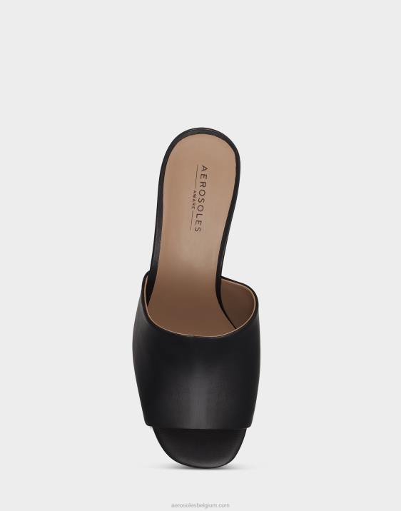 sandaal zwart Aerosoles 0V00422 vrouwen