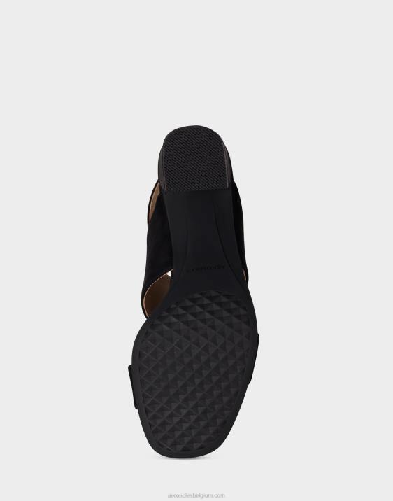 sandaal zwart Aerosoles 0V00427 vrouwen