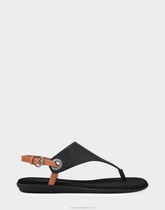 sandaal zwart Aerosoles 0V00483 vrouwen