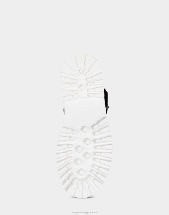 sandaal zwart croco leer Aerosoles 0V00476 vrouwen