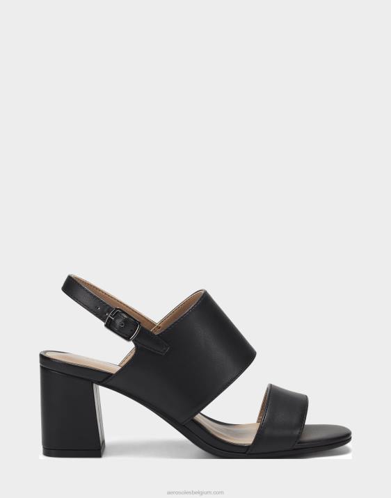 sandaal zwart kunstleer Aerosoles 0V00428 vrouwen