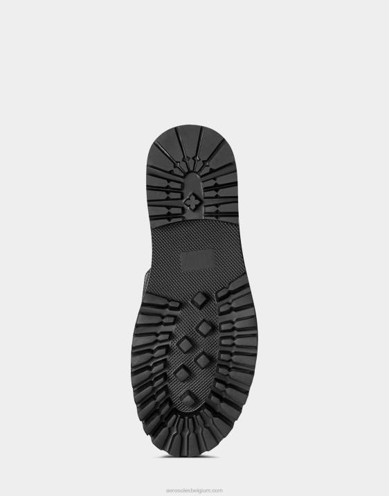 sandaal zwart leer Aerosoles 0V00309 vrouwen