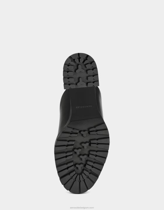 sandaal zwart leer Aerosoles 0V00394 vrouwen