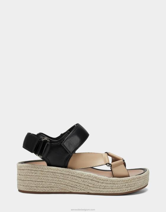 sandaal zwarte combo Aerosoles 0V00404 vrouwen