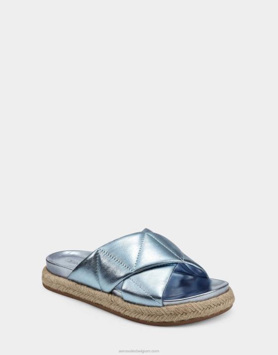 sandaalblauw metallic Aerosoles 0V00295 vrouwen