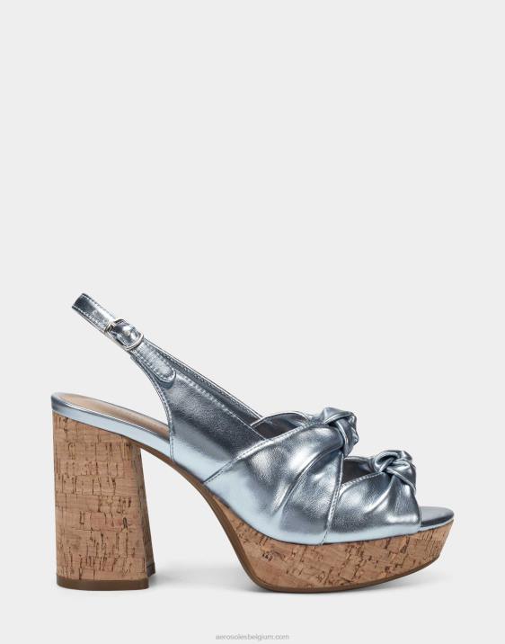 sandaalblauw metallic Aerosoles 0V00389 vrouwen