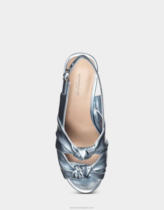 sandaalblauw metallic Aerosoles 0V00389 vrouwen