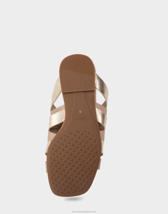 platte sandaal taupe combinatie Aerosoles 0V00277 vrouwen
