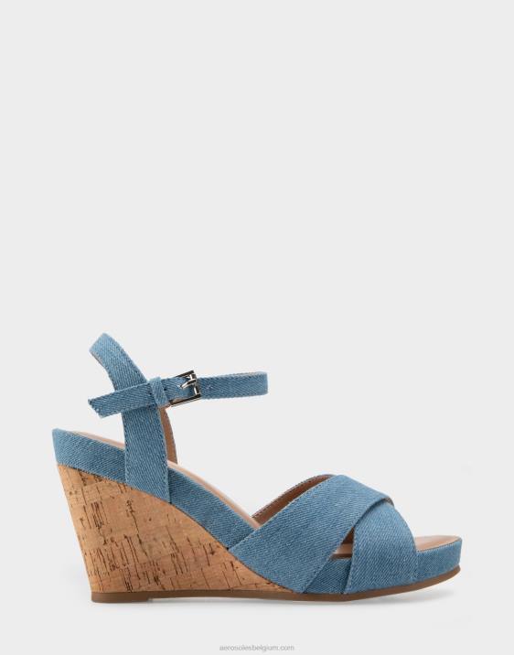 sleehak blauw denim Aerosoles 0V00321 vrouwen
