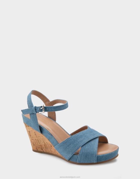 sleehak blauw denim Aerosoles 0V00321 vrouwen