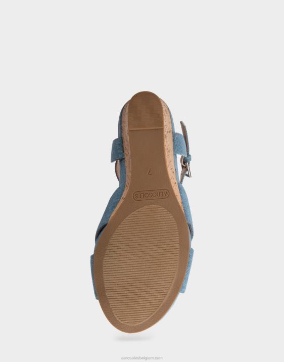 sleehak blauw denim Aerosoles 0V00321 vrouwen