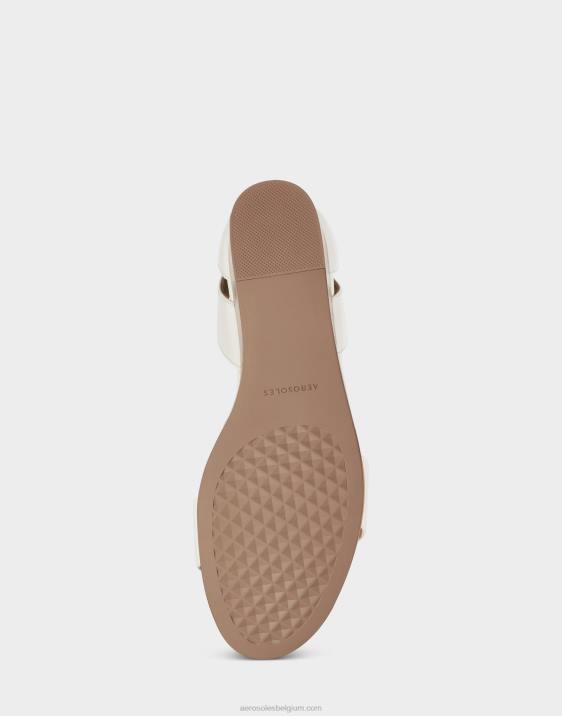 sleehak sandaal gebroken wit Aerosoles 0V00325 vrouwen