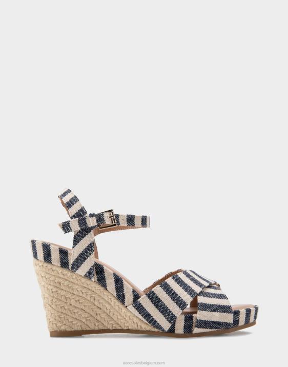 wedge donkerblauwe streep Aerosoles 0V00312 vrouwen