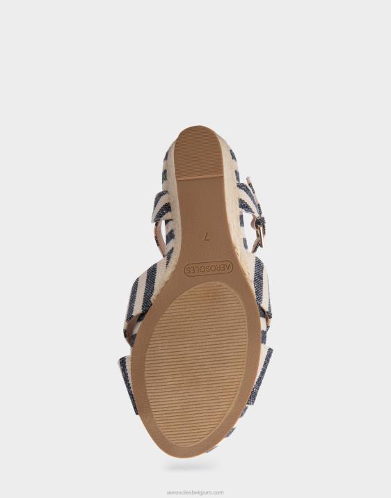 wedge donkerblauwe streep Aerosoles 0V00312 vrouwen