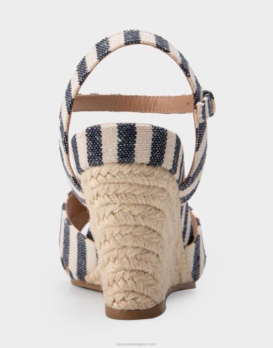 wedge donkerblauwe streep Aerosoles 0V00312 vrouwen