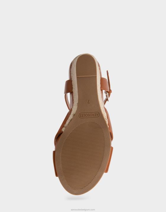 wedge tan kunstleer Aerosoles 0V00317 vrouwen