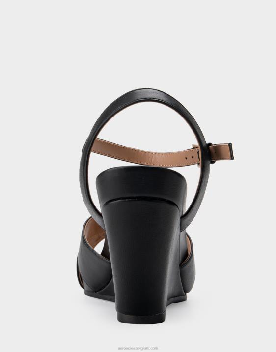 wig zwart kunstleer Aerosoles 0V00319 vrouwen