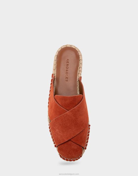 espadrilleslip brandy suède Aerosoles 0V00281 vrouwen