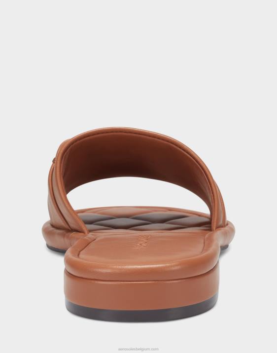 schuif bruin leer Aerosoles 0V00283 vrouwen