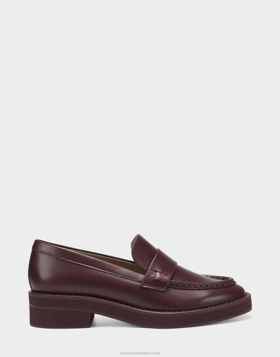 loafer bordeaux leer Aerosoles 0V00192 vrouwen