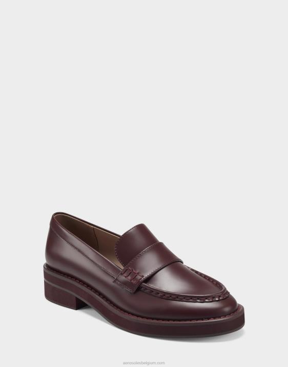 loafer bordeaux leer Aerosoles 0V00192 vrouwen
