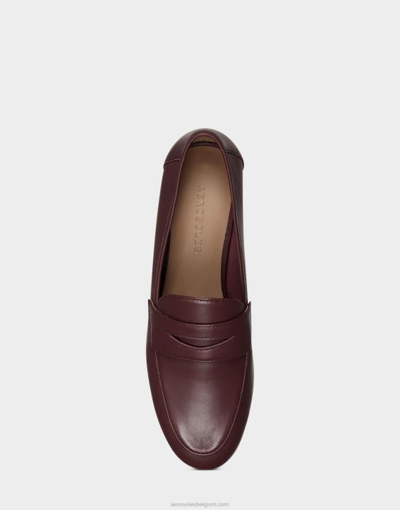 loafer bordeaux leer Aerosoles 0V00202 vrouwen