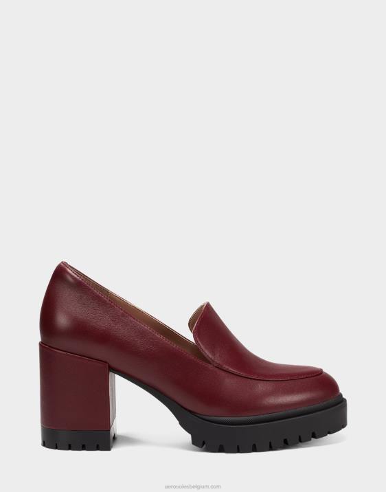 loafer bordeaux leer Aerosoles 0V00380 vrouwen