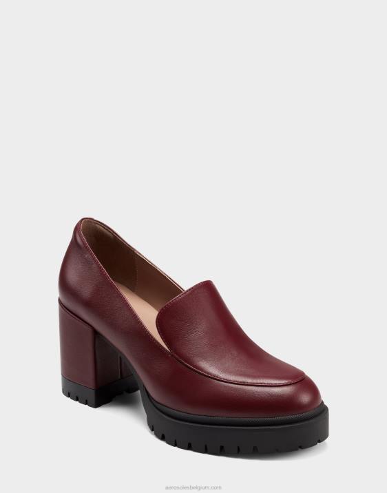 loafer bordeaux leer Aerosoles 0V00380 vrouwen