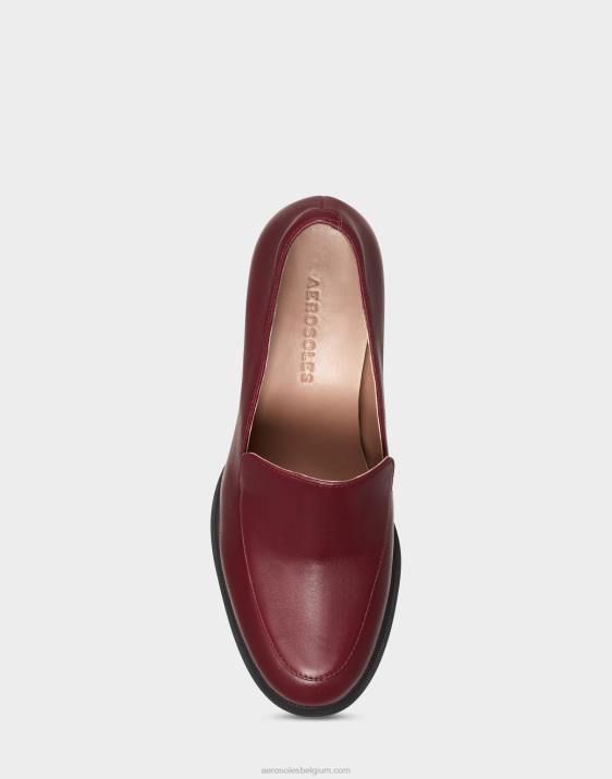 loafer bordeaux leer Aerosoles 0V00380 vrouwen