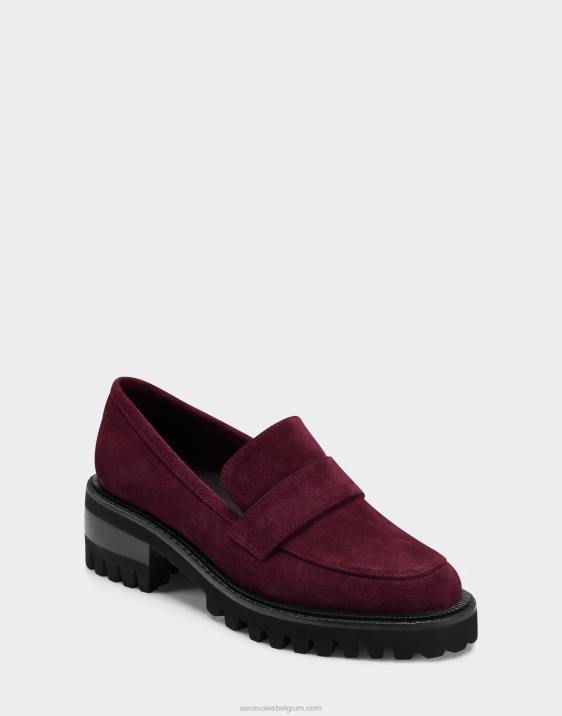 loafer bordeaux suède Aerosoles 0V00180 vrouwen