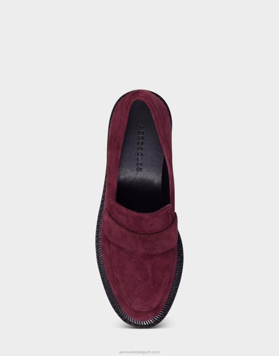loafer bordeaux suède Aerosoles 0V00180 vrouwen