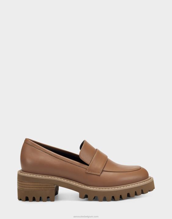 loafer bruin leer Aerosoles 0V00166 vrouwen
