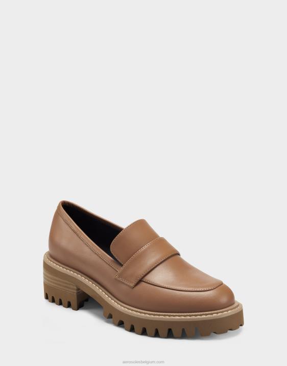 loafer bruin leer Aerosoles 0V00166 vrouwen