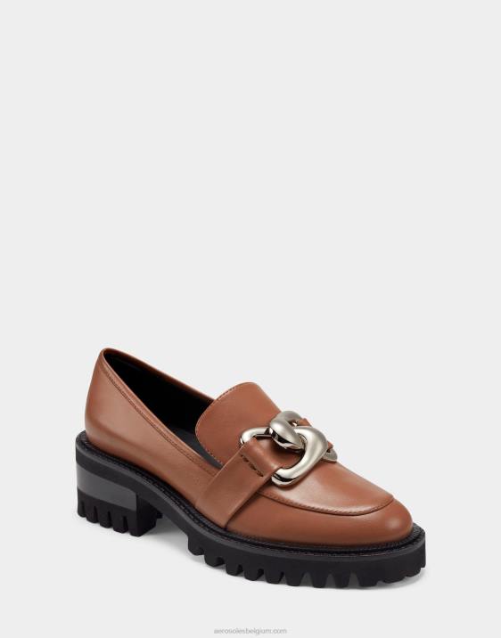 loafer bruin leer Aerosoles 0V00176 vrouwen